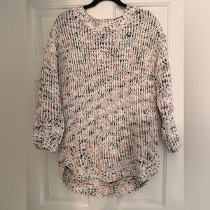 Francesca’s Speckled Knit Sweater